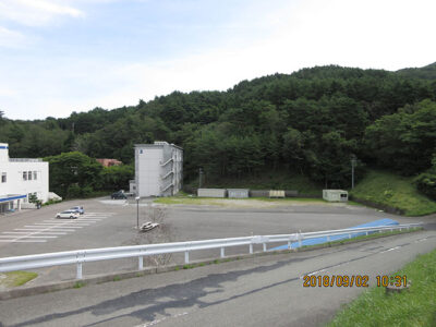 F3号館跡地の様子