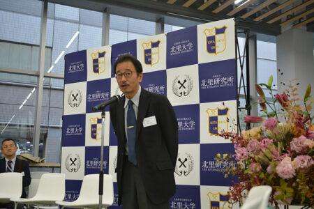 菅野学部長ご祝辞 菅野学部長ご祝辞