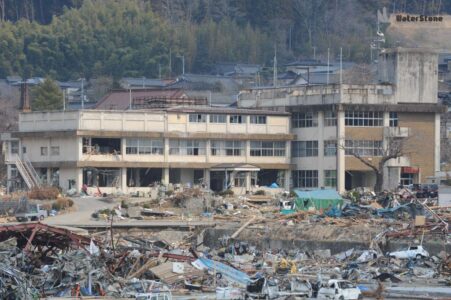 大船渡市役所三陸分署(旧三陸町役場) 3月30日