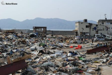 遠善商店の曲がり角あたりから 3月30日