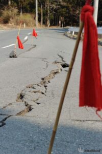 浦浜から大学までの間 3月30日
